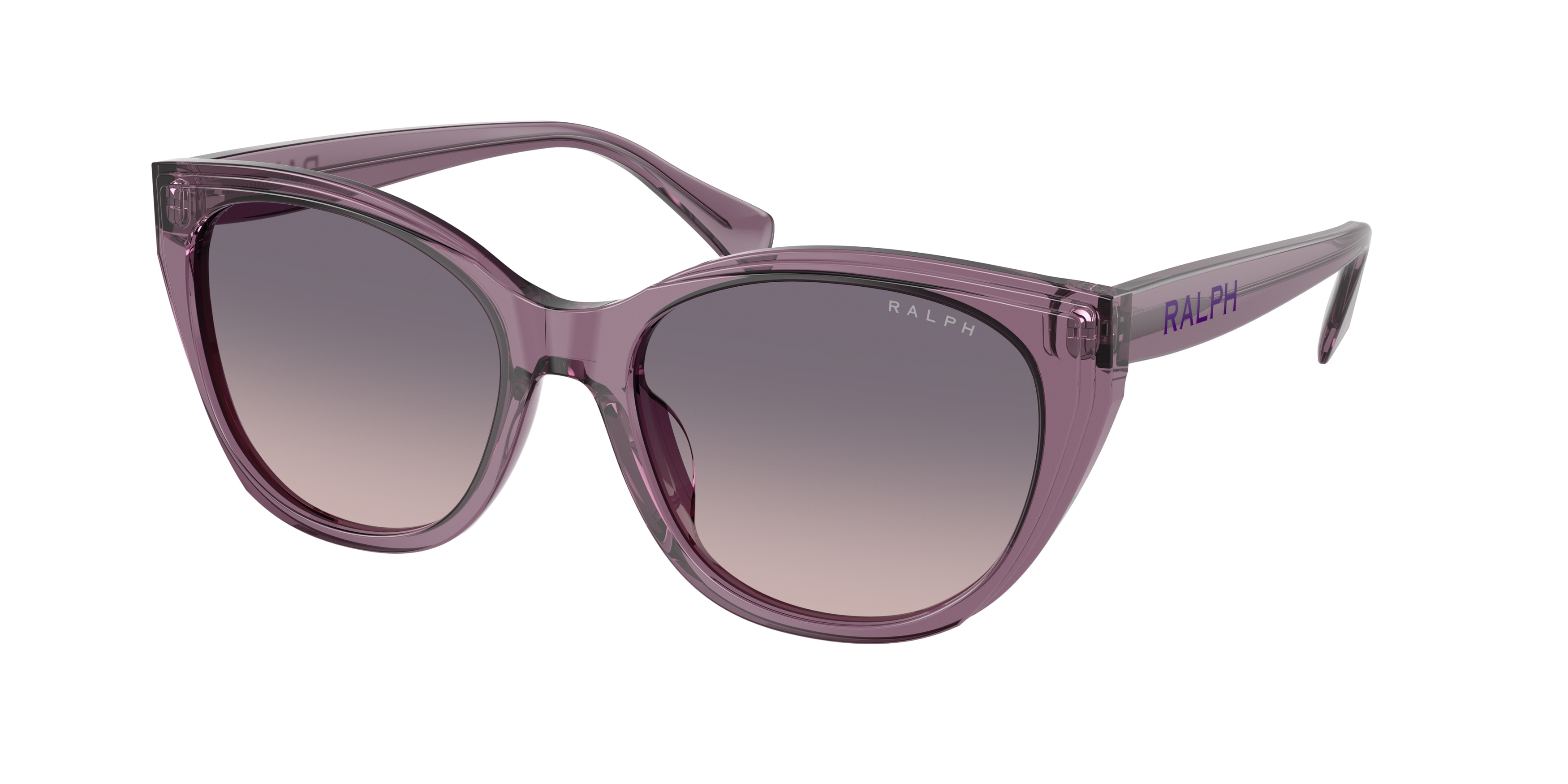 Ralph Lauren Damen RA5324U 620736 Sonnenbrillen Acetat Violett Violett Quadratisch Normal Schattiert-image